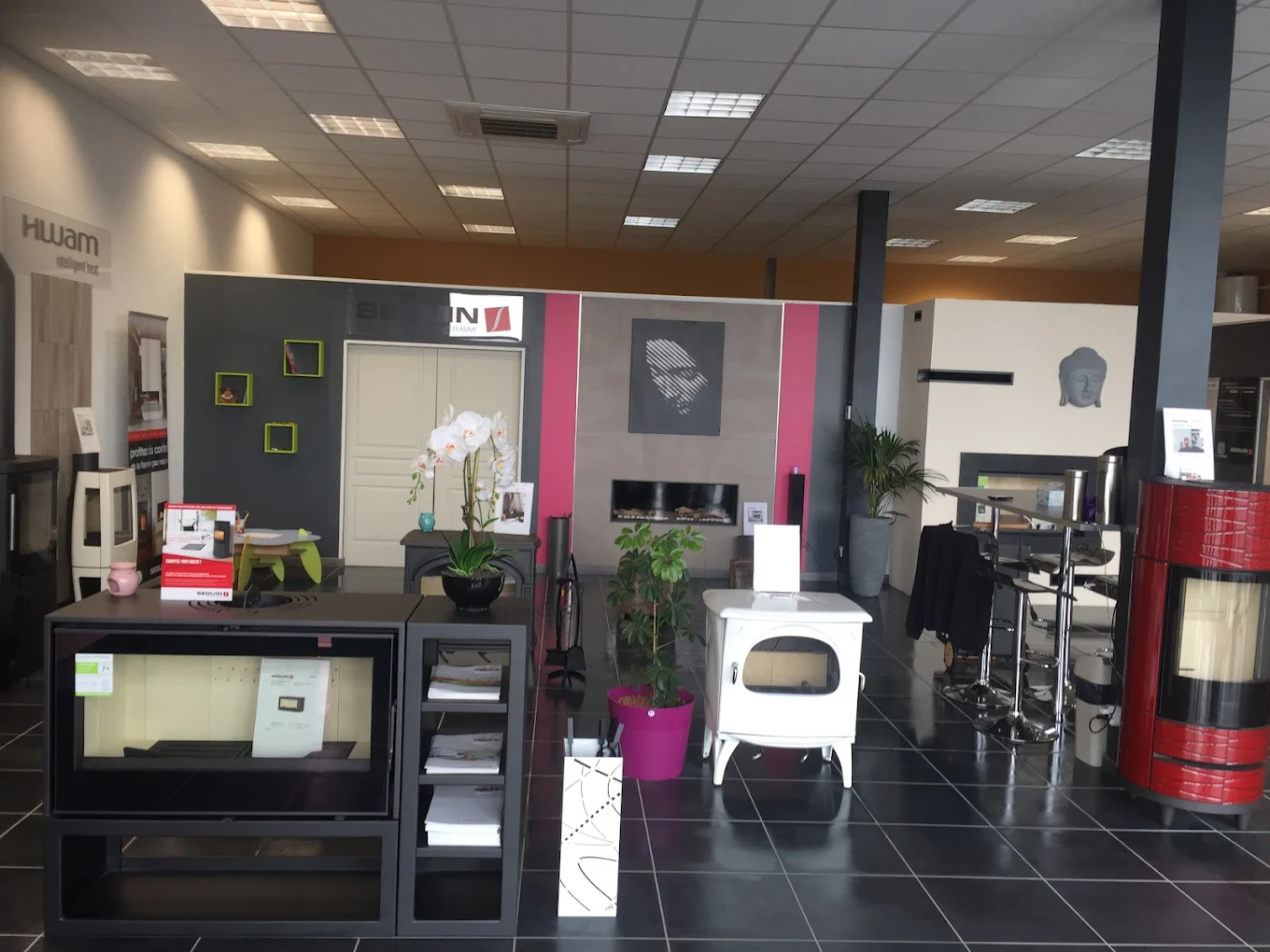 FLAM Design à Chartres magasin de chauffage